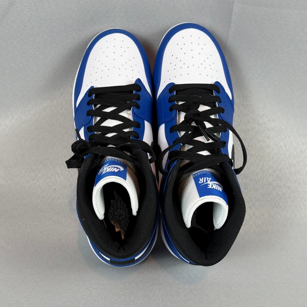 Nike Air Jordan Retro 1 MCS Baseball Cleats Mens 10 Royal Blue Black White New - Picture 8 of 10
